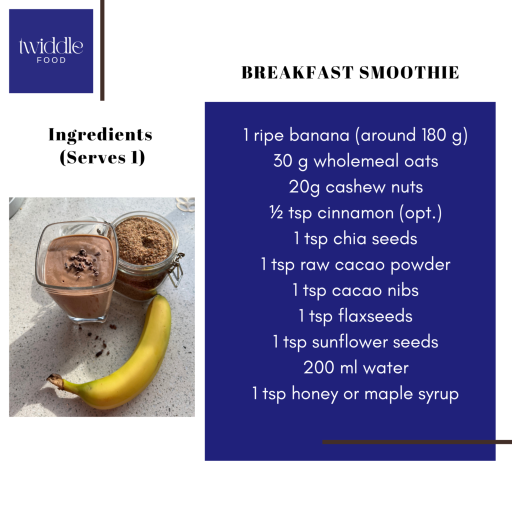 Breakfast smoothie