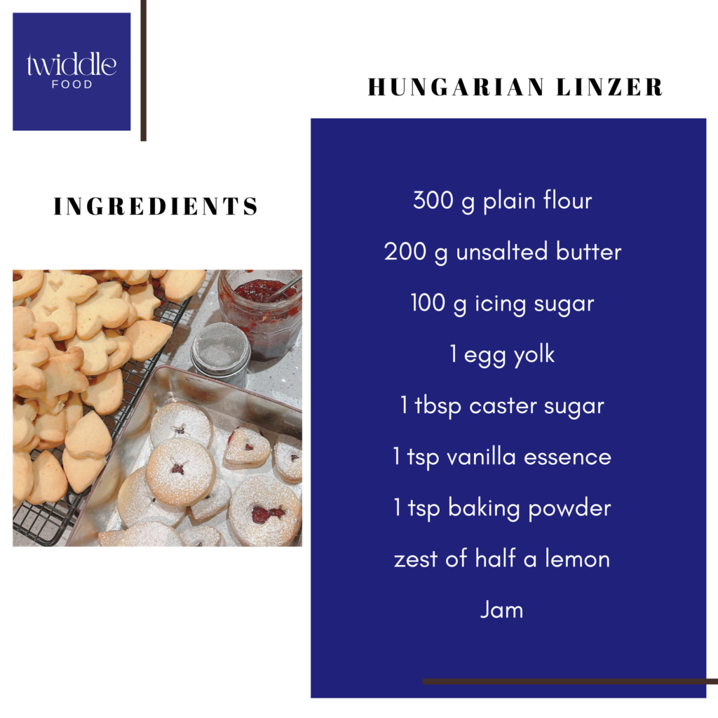 Hungarian Linzer Biscuits