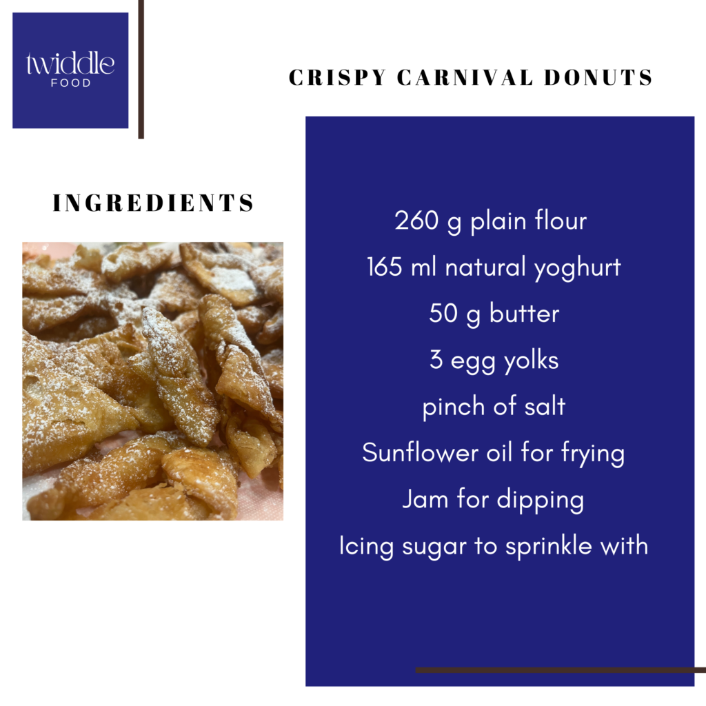 Crispy Hungarian Carnival Donuts